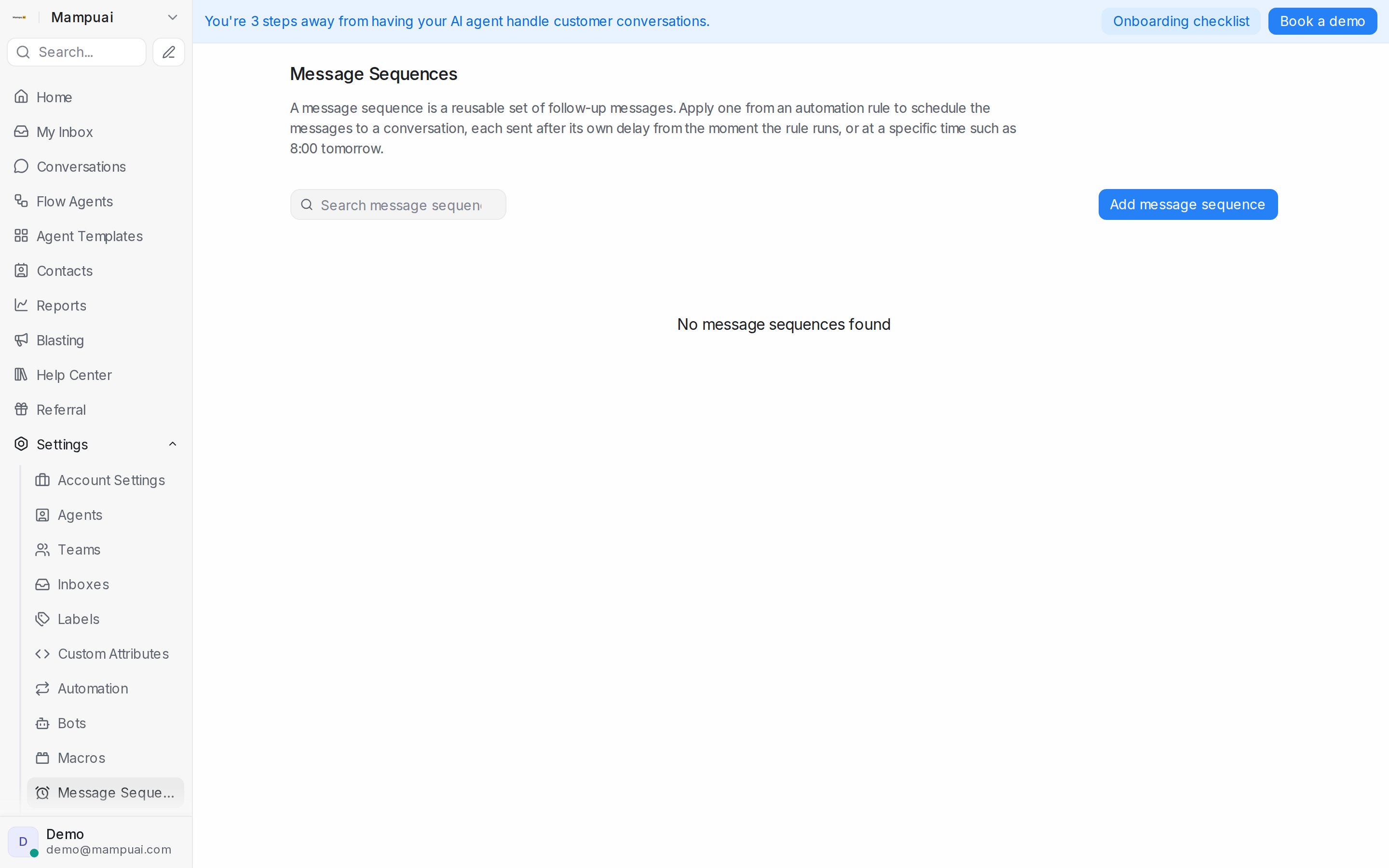 Message Sequences